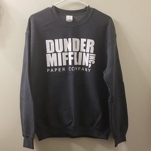 The Office - Dunder Mifflin Grey Crewneck